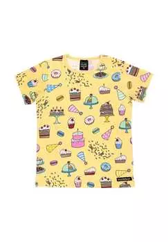 Футболка на день рождения Villervalla, желтый