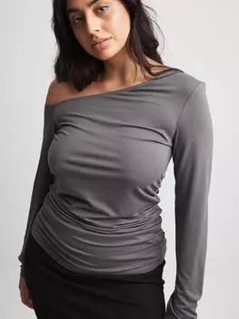 Футболка NA-KD, серый