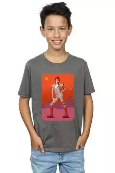 Футболка «На Марсе» David Bowie, серый