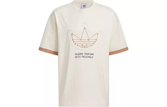 Футболка NAGABA Unisex Wonder White Adidas Originals, цвет Wonder White