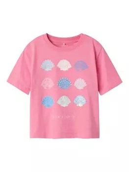 Футболка name it, цвет aurora pink