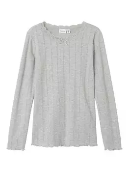 Футболка NAME IT, цвет mottled grey