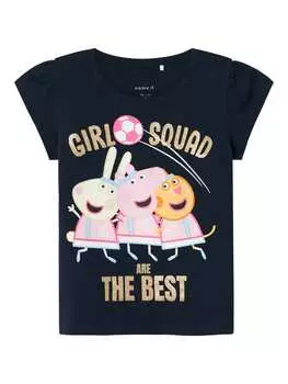 Футболка name it, цвет schwarz/bunt