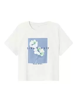 Футболка name it, цвет wei/hellblau