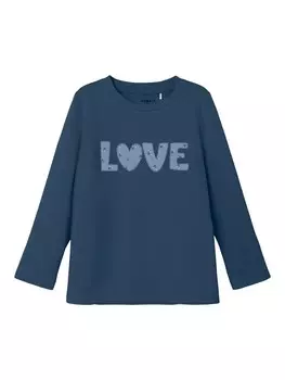 Футболка NAME IT Kaia, цвет marine blue/Dark blue