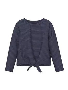 Футболка NAME IT Lariana, цвет Smoke blue/Night blue