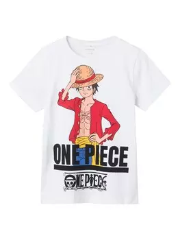 Футболка Name It NATE ONEPIECE, белый