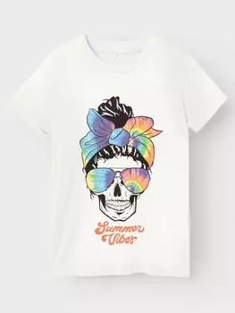 Футболка Name It NKFHULLIAN, белый