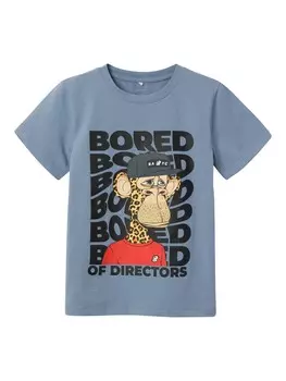 Футболка Name It NKMDONNI BOREDOFD SS TOP BOX SKY, разноцветный