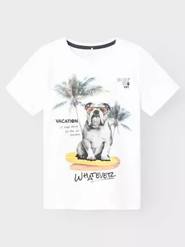 Футболка Name It NKMHASIMON, белый