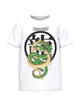 Футболка Name It NKMJALAL DRAGONBALL SS TOP VDE, белый
