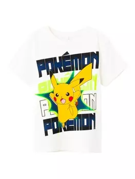 Футболка NAME IT NKMMaci Pokemon, белый