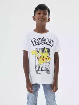 Футболка Name It "NKMNOISI POKEMON SS TOP NOOS BFU", белый