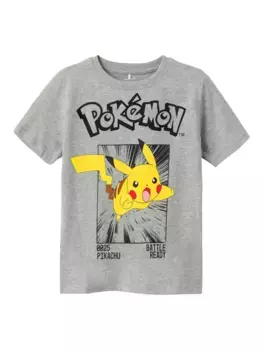 Футболка Name It "NKMNOISI POKEMON SS TOP NOOS BFU", серый
