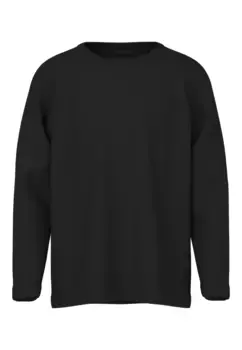 Футболка Name It "NKMVOBBO LS NREG TOP NOOS", черный