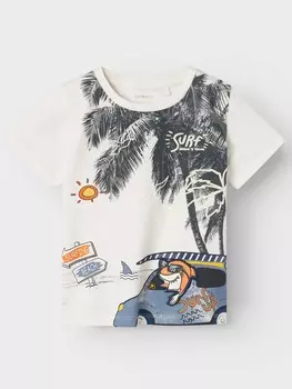 Футболка Name It NMMFAMAT, белый