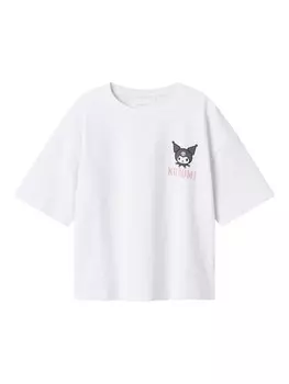 Футболка NAME IT Shirt Kuromi, белый