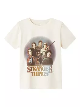 Футболка Name It STRANGER THING, бежевый