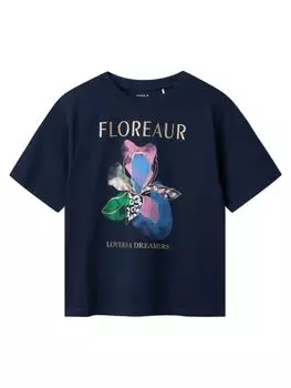 Футболка name it, темно-синий