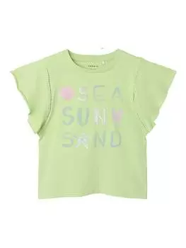 Футболка name it, зеленый