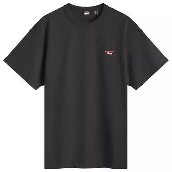Футболка Nanga Eco Hybrid Box Logo Embroidered T-Shirt, черный