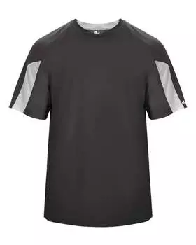 Футболка нападающего Badger, цвет graphite/ white