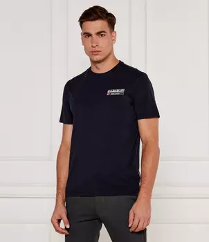 Футболка Napapijri Kasba Regular Fit, темно-синий