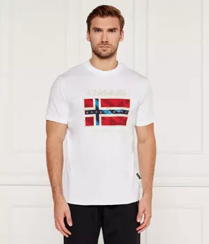 Футболка Napapijri Regular Fit, белый