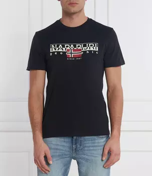 Футболка Napapijri Regular Fit, черный