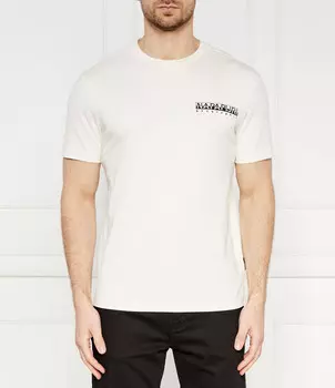 Футболка Napapijri Regular Fit, кремовый