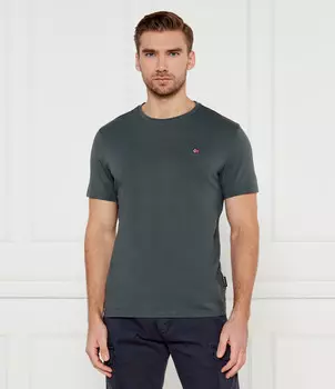 Футболка Napapijri Regular Fit, зеленый