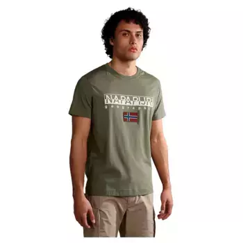 Футболка Napapijri S-Ayas, зеленый