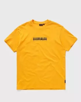 Футболка Napapijri S-Box S/S 4 Tee, цвет yellow kumquat
