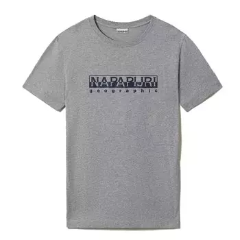 Футболка Napapijri Serber Print, серый