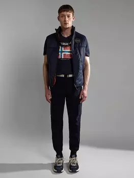 Футболка Napapijri, темно-синий