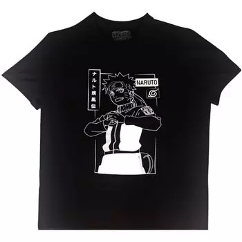 Футболка Naruto Naruto Shippuden, черный
