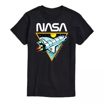 Футболка NASA «Большое и высокое» Explore Beyond, Black Licensed Character, черный