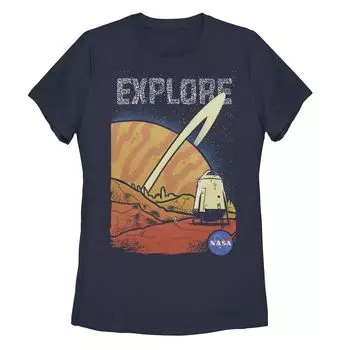 Футболка NASA "Explore" Saturn для юниоров с рисунком Сатурна Licensed Character