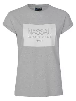 Футболка Nassau Beach NB231057, цвет grey melange
