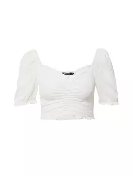 Футболка Nasty Gal, кремовый