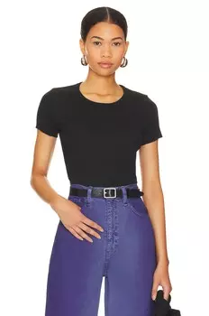 Футболка Nation LTD Billy Scoop Neck, цвет Jet Black