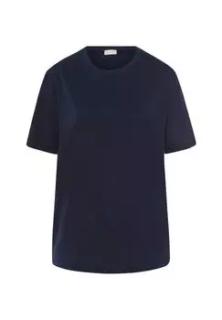 Футболка Натуральная Рубашка HANRO, цвет Deep Navy Damen