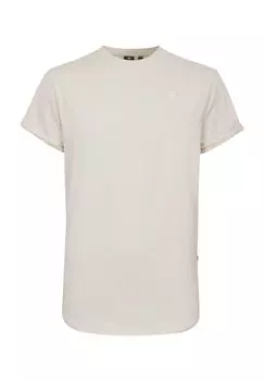 Футболка, натуральный хлопок, мужская G-STAR RAW, цвет Whitebait
