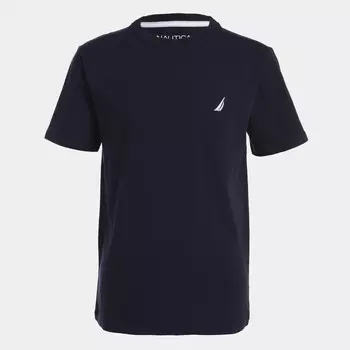 Футболка Nautica Little Boys с круглым вырезом (4–7), цвет Med Navy