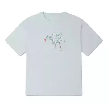 Футболка nautical tee 'ocean blue' Converse, синий