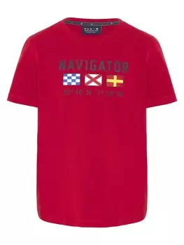 Футболка Navigator, красный