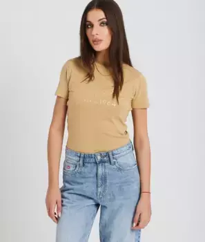 Футболка Nayomi Retro Jeans, бежевый
