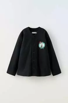 Футболка нба бостон селтикс ZARA, черный