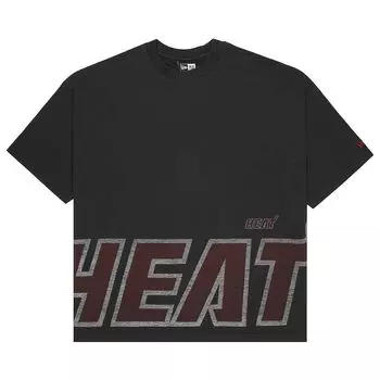 Футболка NBA MIAMI HEAT OVERSIZED T-SHIRT New Era, цвет Schwarz