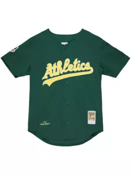 Футболка NBA Oakland Athletics 1997 Mark McGwire Mitchell & Ness, зеленый